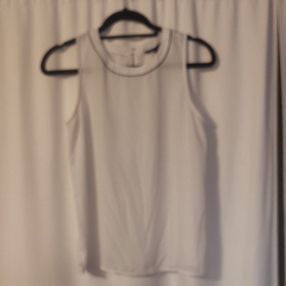 Banana Republic White Tank Top